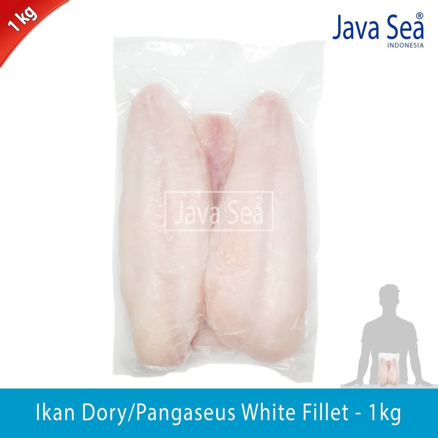 

Fillet Ikan Dory / Dori (Pangaseus) White Beku per pack 1kg