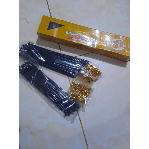 RUJI JARI JARI KLX / CRF VELG RING 17 SUPERMOTO WARNA HITAM