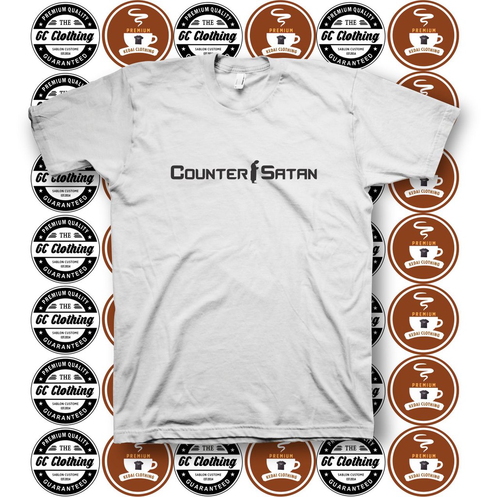 Tshirt custom satuan - counter satan2