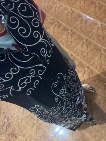 Outer Batik Serut Genes Jelita Tunic Navbor Yelbor Whitbor Creambor Tunik Batik Modern Hrb030 Dolbi