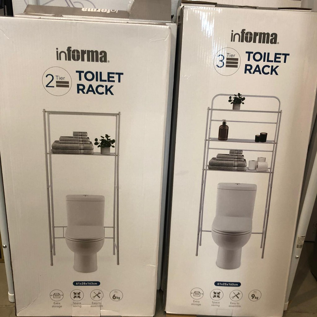 INFORMA - RACK TOILET 2 TIER / RAK TOILET 3 SUSUN WC / RAK MESIN CUCI 3 TIER