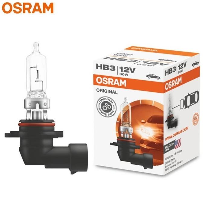 OSRAM Bohlam Halogen HB3 12V 60W - Original Std 9005 .
