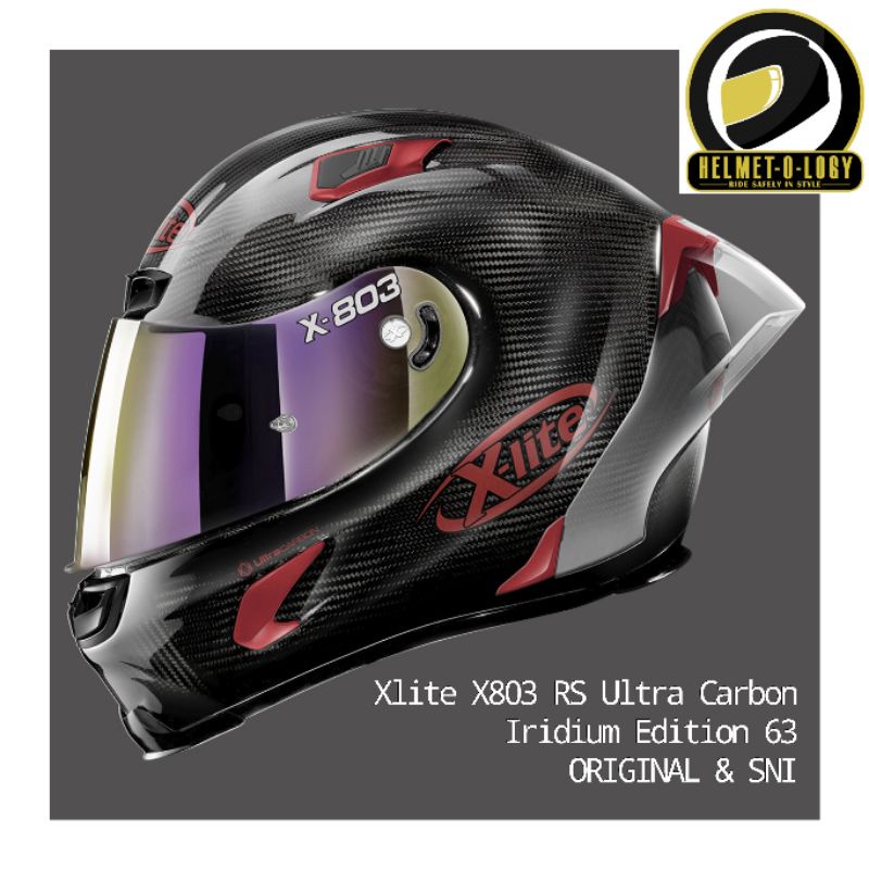 Xlite X803RS Ultra Carbon Iridium Edition 63 X803 RS Helm Full Face