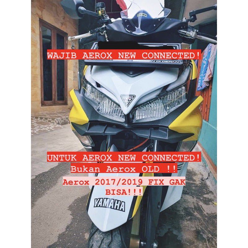 Winglet AEROX connected winglet AEROX 2021 connected