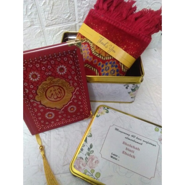souvenir/hampers/cendra mata haulan/tahlilan/yasinan 40 hari/100 hari