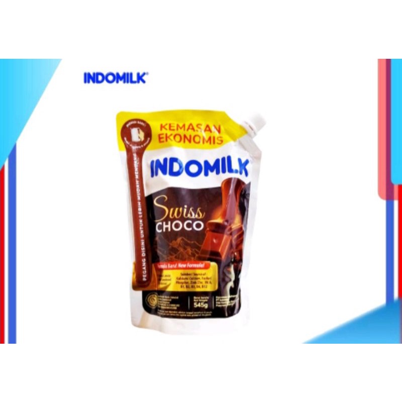 

Indomilk swiss choco 545g promo all varian