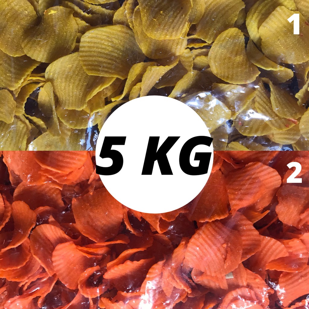 

KERUPUK SEBLAK MENTAH / KRUPUK KERING / ANEKA KERUPUK / ANEKA KERUPUK POCO / PUYUR / 5 KG