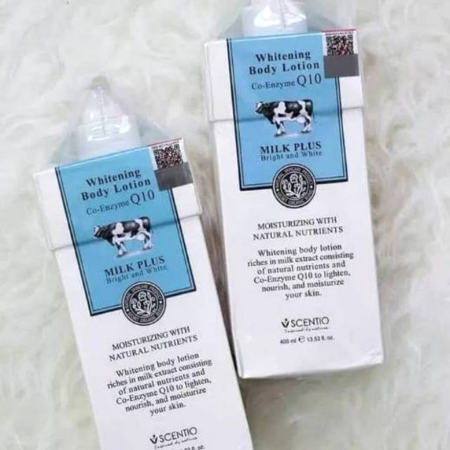 LOTION SCENTIO MILK PLUS Q10 WHITENING THAILAND
