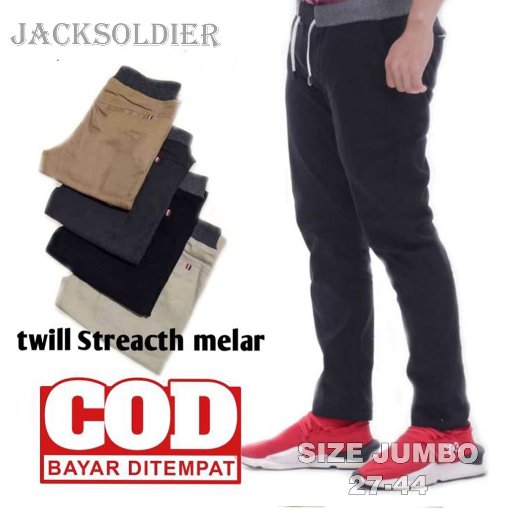 TERMURAH CELANA PANJANG PRIA CHINO CINO RIP RIB PANJANG KOLOR BAHAN KATUN STRETCH MELAR POLOS