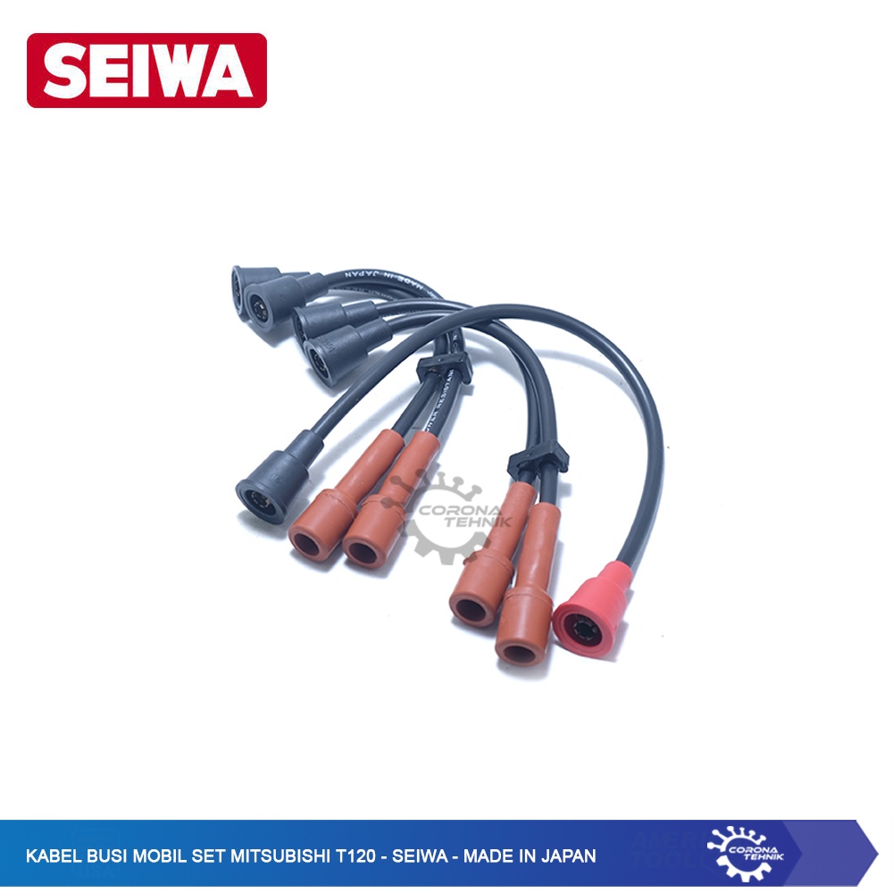 Seiwa - Kabel Busi Mobil Set Mitsubishi T120 - Made in Japan