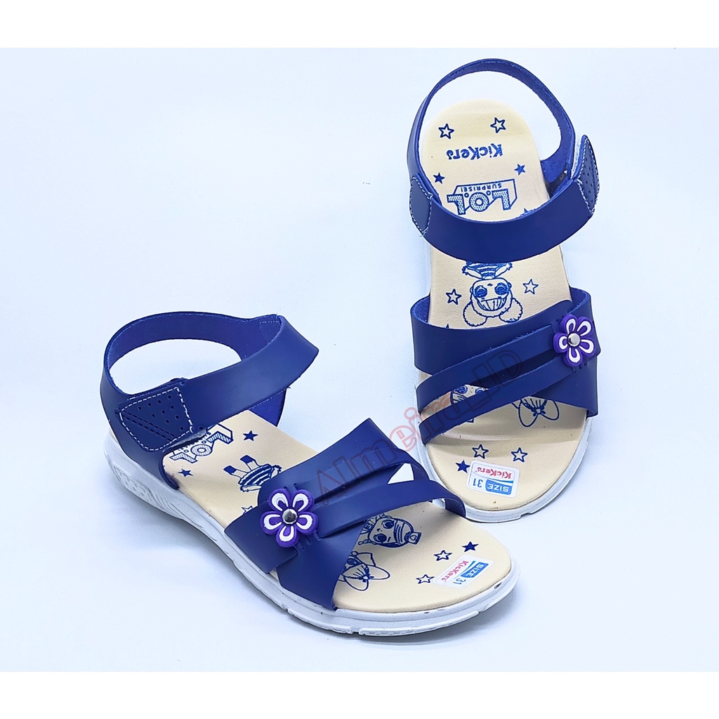 Sandal Anak Perempuan Slingback Kickers Terbaru | Sandal Anak Import | Sandal Anak Fashionable