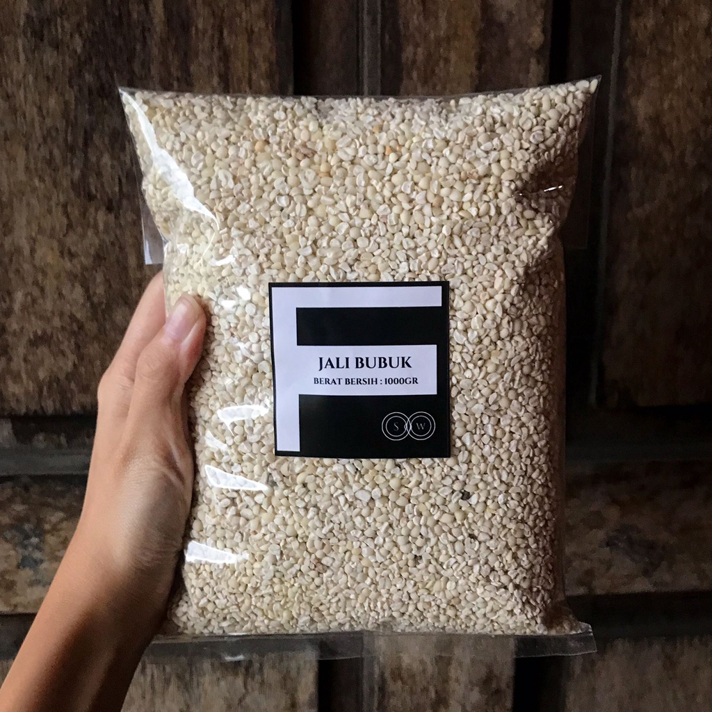 Jali Lokal Aceh Bubuk / Hanjeli / Barley Lokal / Pearl Barley