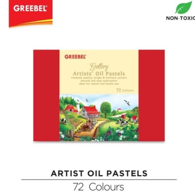 

Greebel Premium Artist Oil Pastels 72 Warna