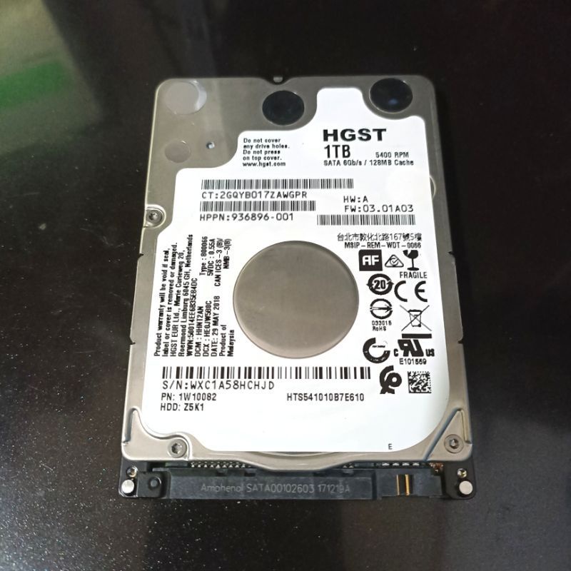 Hardisk 2 tb dan 1 tb laptop sata 2.5 inch