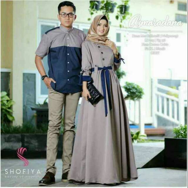 GAMIS COUPLE / GAMIS PASANGAN / MUSLIM PASANGAN / Asmaradana Couple