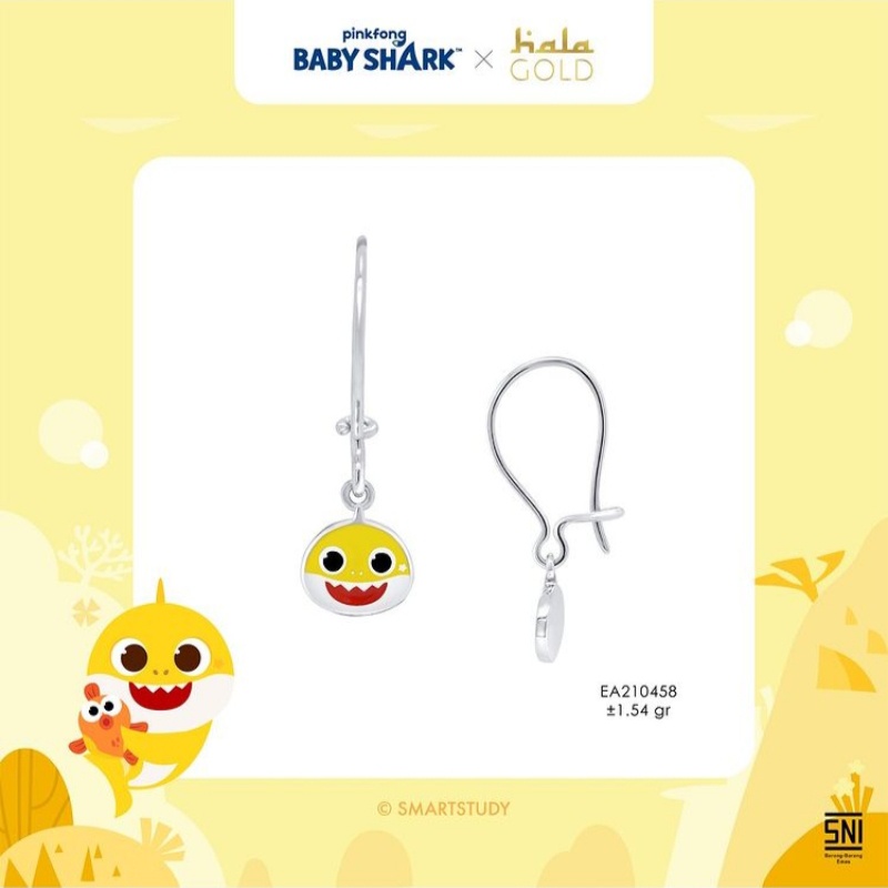 Anting Anak Hala Gold Baby Shark Collections EA210458