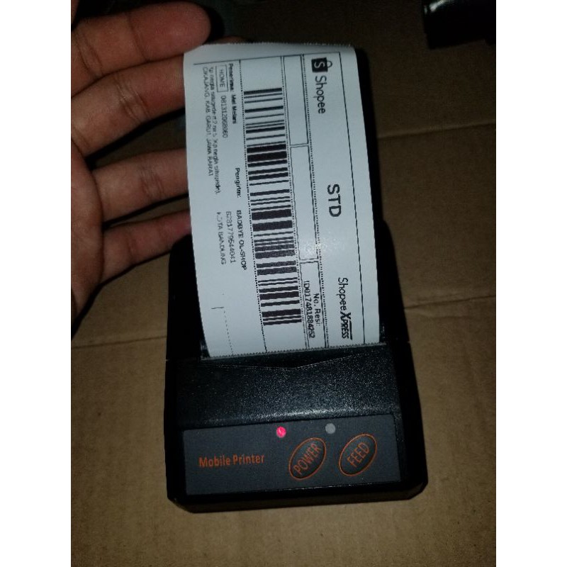 Printer Thermal Bluetooth 58mm / Printer cetak resi shopee dll