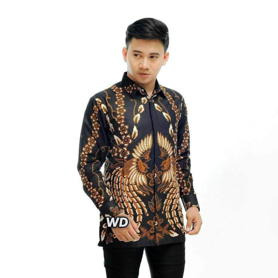 100rb dapat 2 Kemeja Batik Lengan Panjang Katun Halus