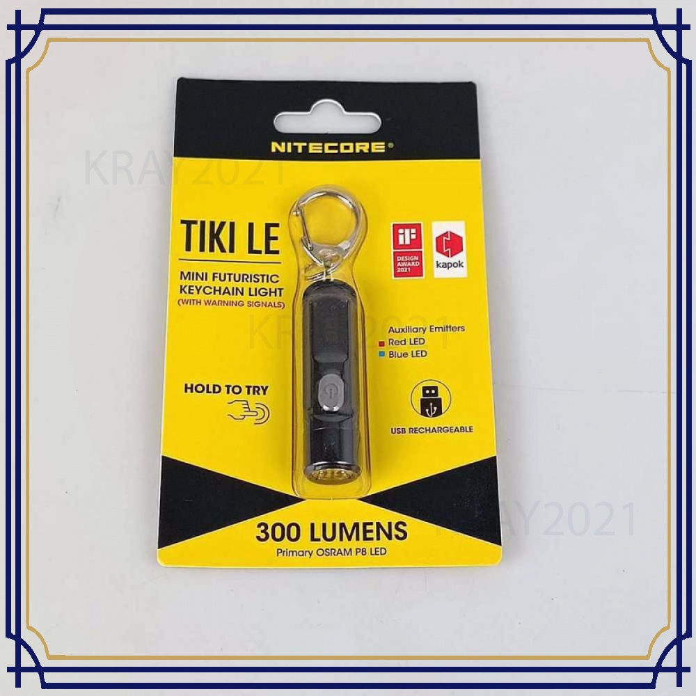 TIKI LE Mini Senter LED OSRAM P8 300 Lumens