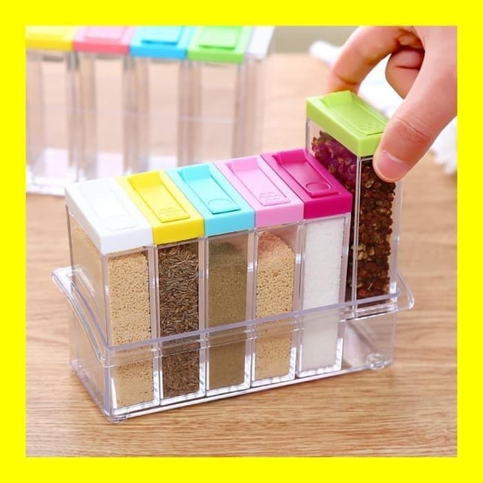 

TRB 6in1 Tempat bumbu dapur 6in1
