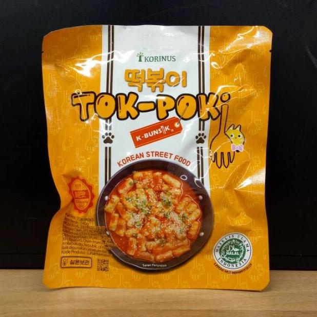 

Tokpoki Halal 140gram dapat bumbu Topokki Korean street food// Topoki