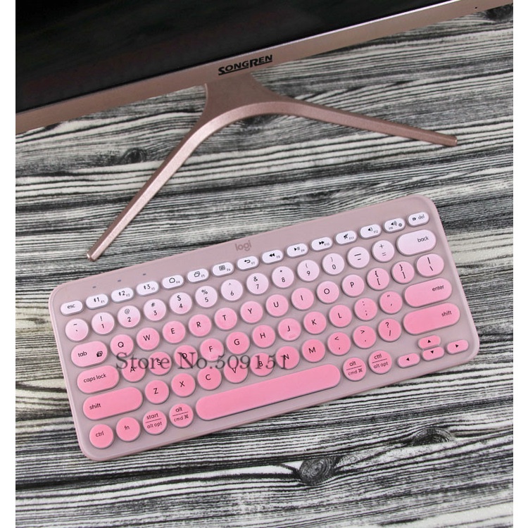 Cover Pelindung Keyboard Wireless Bluetooth Logitech K380 Bahan Silikon Tahan Air