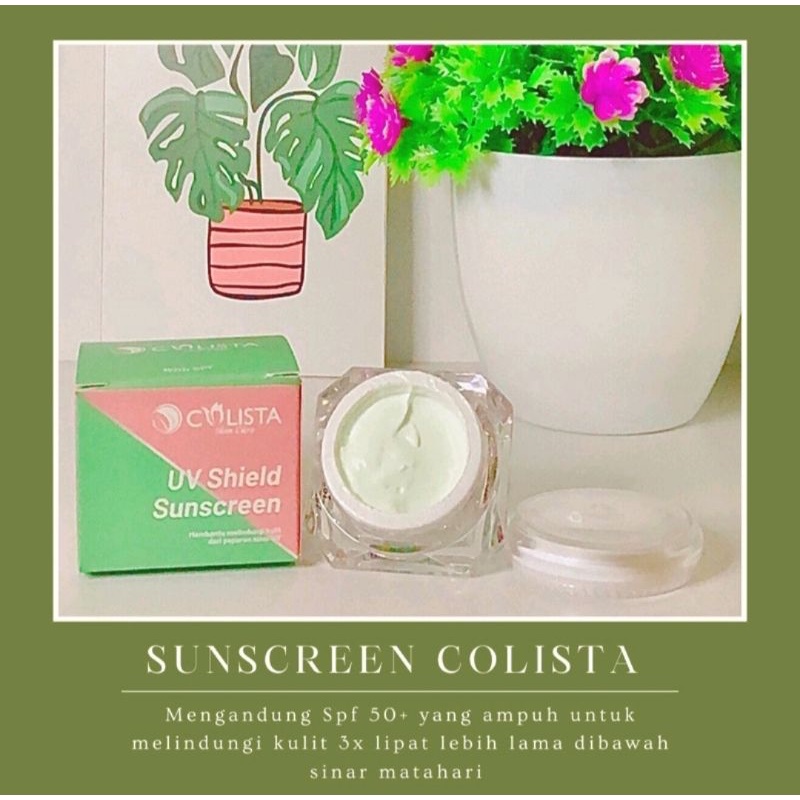 sunscrean colista skincare