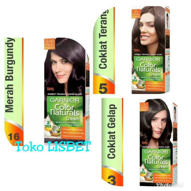 Garnier Cat Rambut Naturals