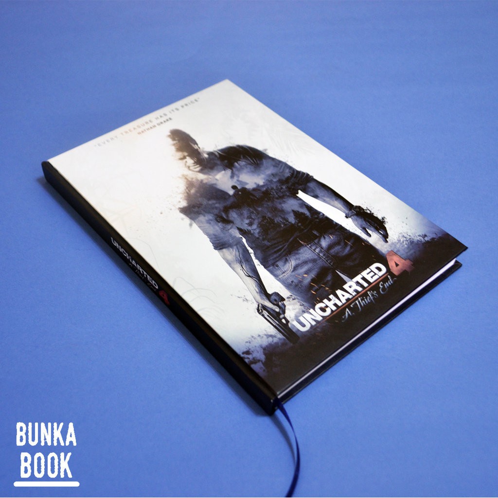 

Note Book Hardcover Game Uncharted 4 Ukuran A5 Jurnal Agenda Planner