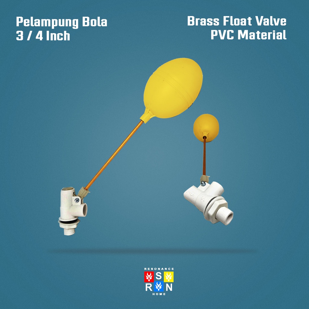 Pelampung Air Pvc 3/4 Inch Bola Pelampung Toren Resonance Home