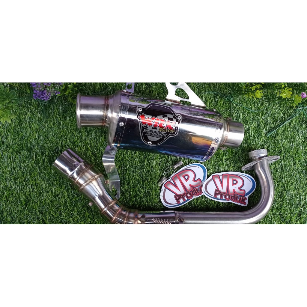 Knalpot WRX Oval Blue Moon Nmax,Aerox,PCX,ADV