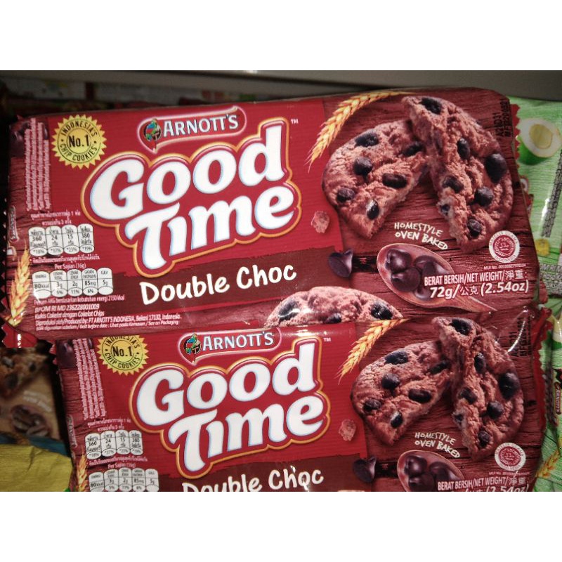 

Good Time Double Chocolate 72gram