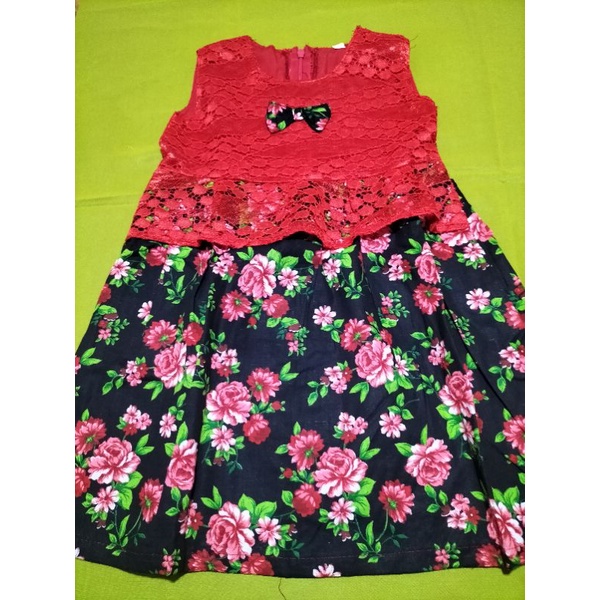 dress anak 1-2 tahun,baju anak perempuan