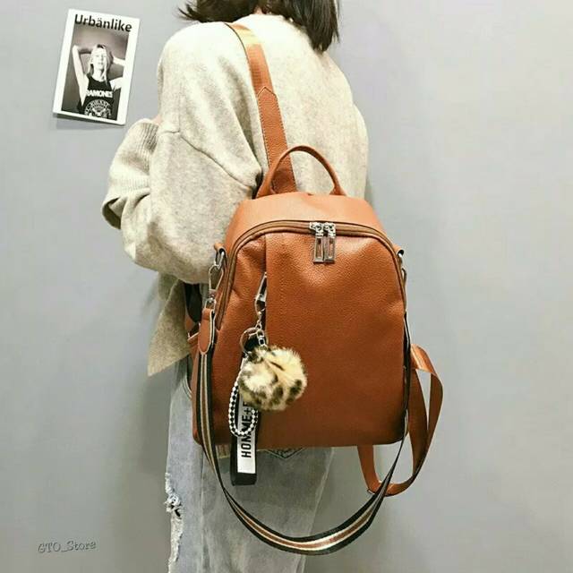 Ransel terbaru, ala Korea, tas wanita