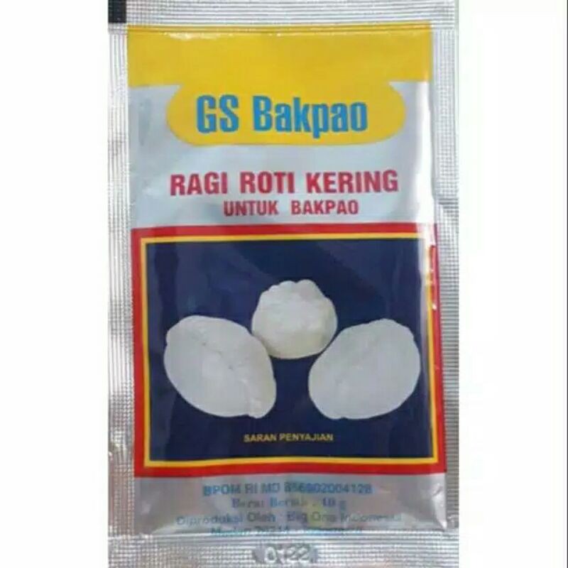 

Super GS Bakpao / Ragi Roti Kering Bakpau 10 gram