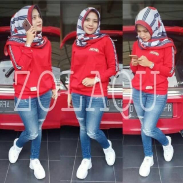 Top Zolaqu Merah