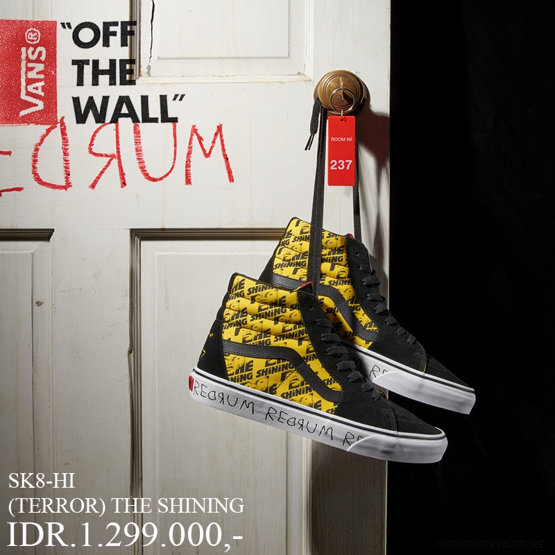 SEPATU VANS OFF THE WALL | SK8 HI TERROR THE SHINING