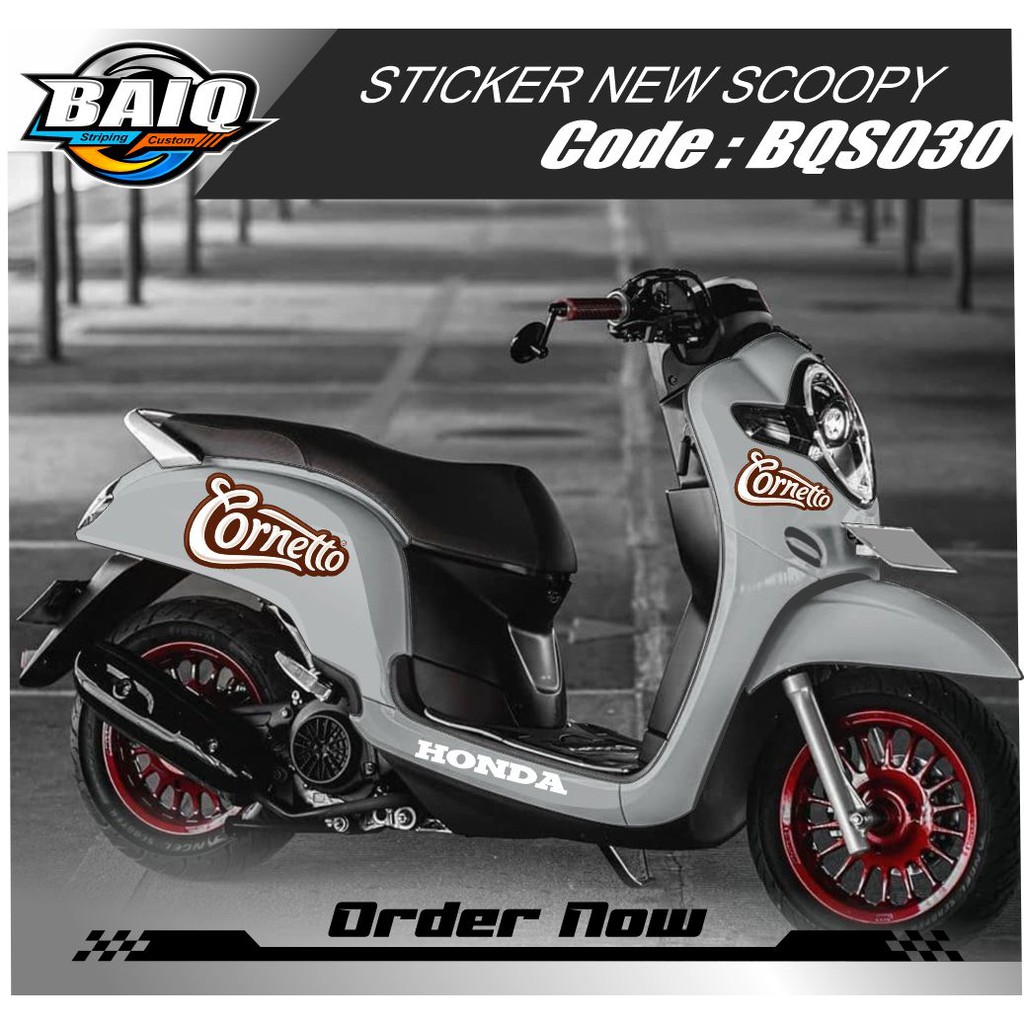 Harga Stiker Scoopy Terbaik Aksesoris Motor Otomotif April 2021 Shopee Indonesia