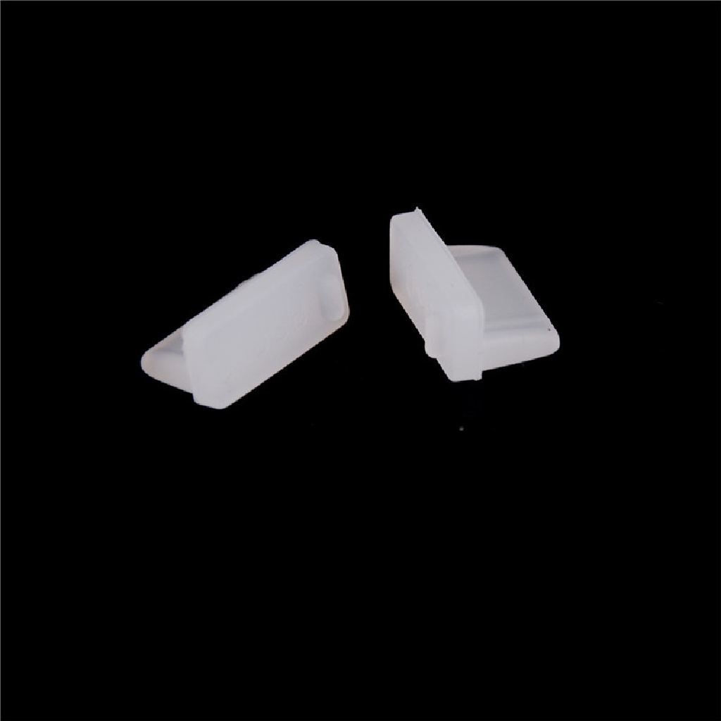 [birth] 10pcs Clear Rubber A Type Female USB Anti Dust Protector Plugs Stopper Cover [ID]