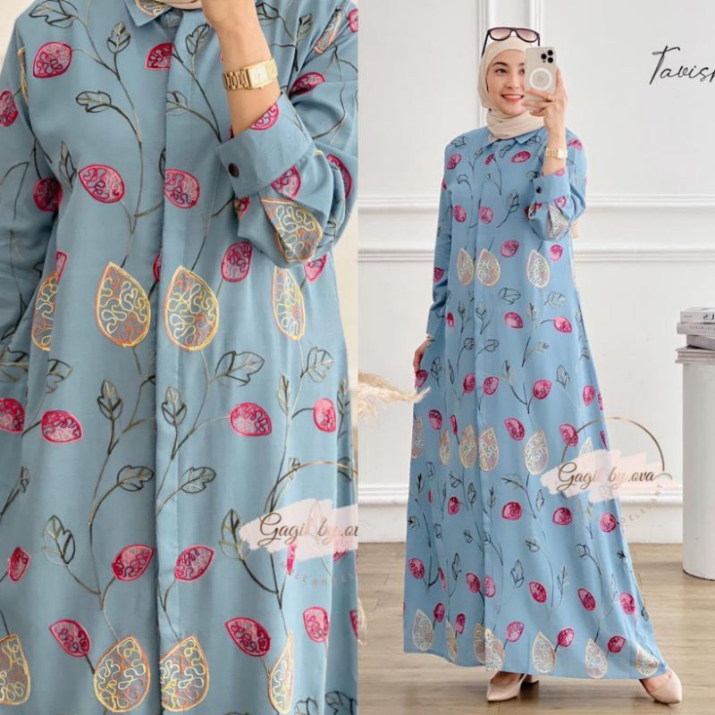 DRESS TAVISHA PREMIUM ORI GAGIL BY OVA