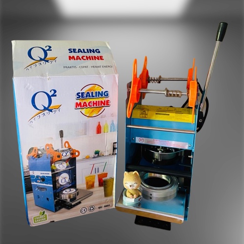 Cup Sealer Q2 8881 Sealing Machime / Sealer Gelas Plastik / Press Gelas Plastik