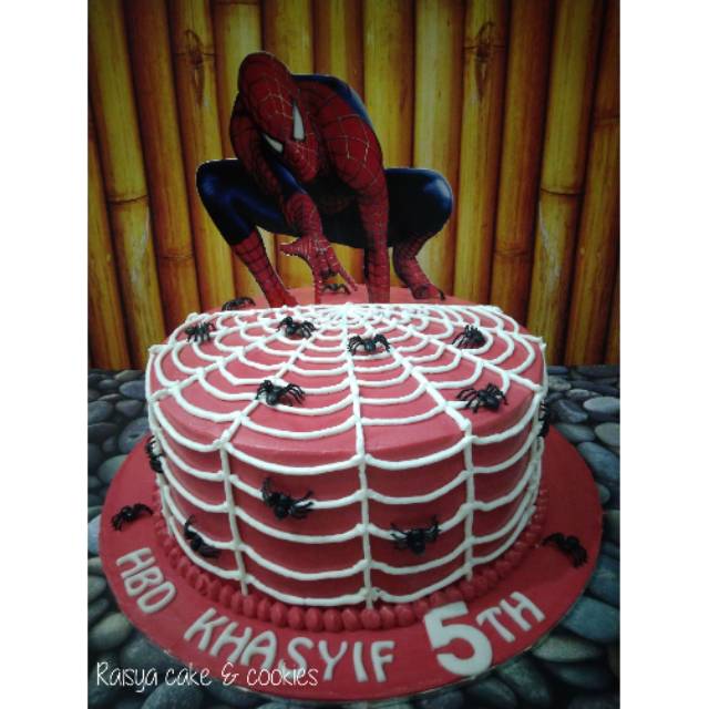 Kue ulang tahun spiderman