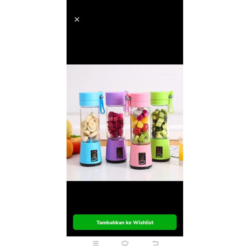 Blender portabel / blender mini