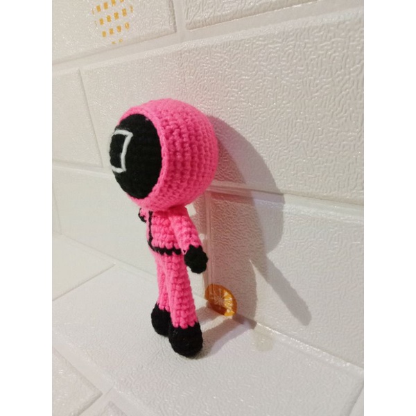 BONEKA RAJUT AMIGURUMI SQUID GAME