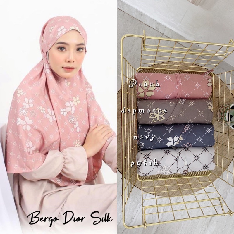 Bergo Motif silk premium