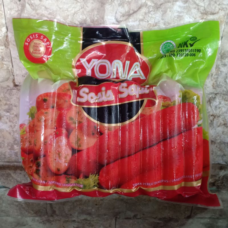 

Yona Sosis Sapi Merah 450 Gram co