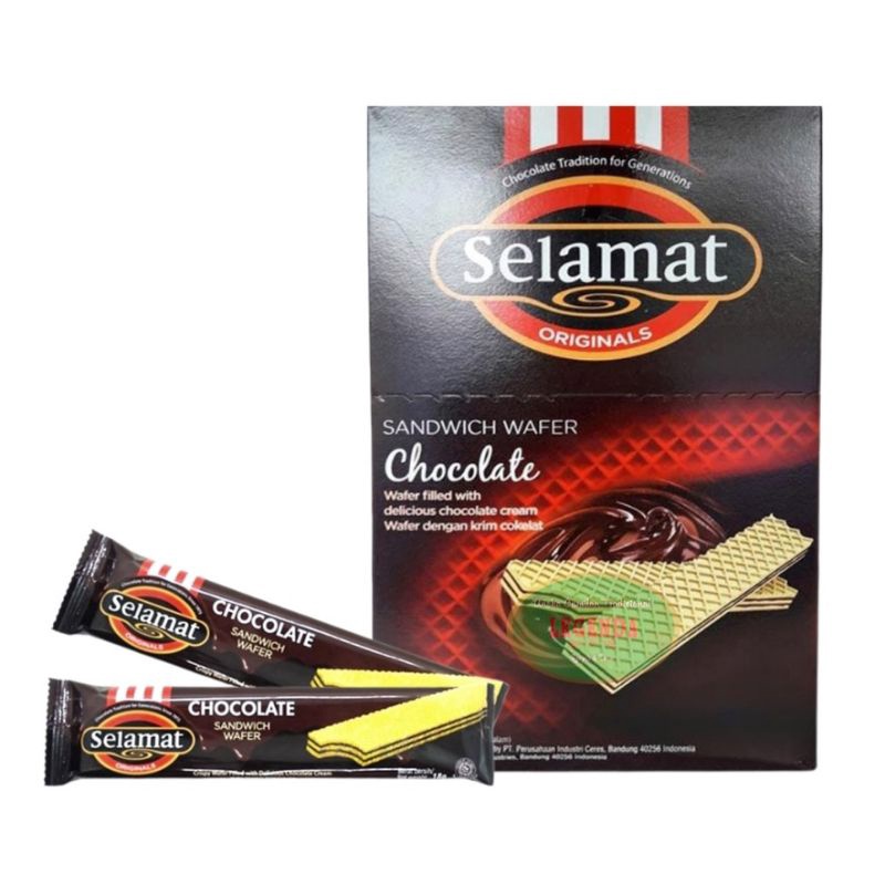 

Selamat Wafer Chocolate 20 x 15gr