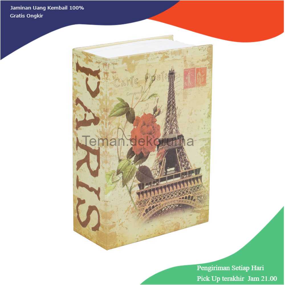 TD-AI005 HOMESAFE Kotak Buku Novel Safety Box Hidden Storage - DHZ003