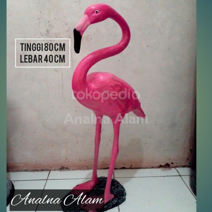 Hiasan Meja - Patung Flamingo/Hiasan Meja/Patung Taman