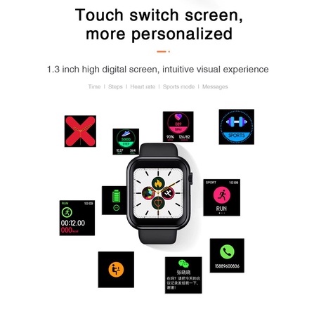 SMARTWATCH D28 Jam Tangan Pria Wanita Digital Smartwatch Bluetooth WATCHKITE WKOS